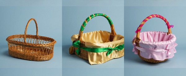 Оформляем подарочную корзину на свой вкус. Фото с сайта odintsovo.all.biz