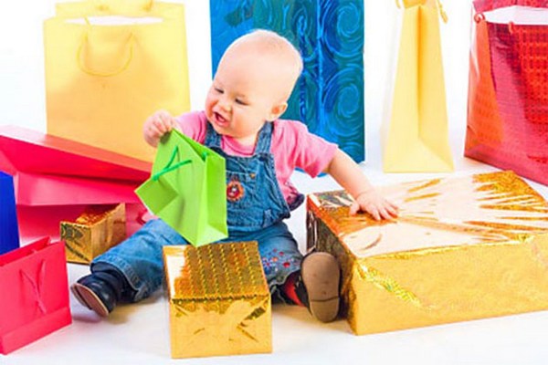 Подарки на 1 год, что понравится малышу? Фото с сайта www.babyroomblog.ru