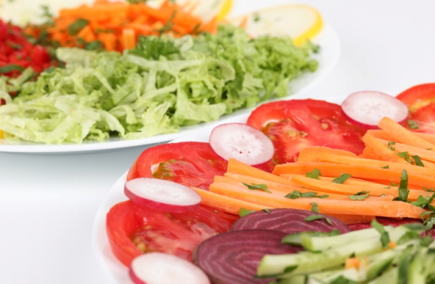 Свежие овощи - это не только масса витаминов, но и восхитительная цветовая гамма