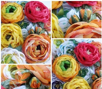 Красивые розы для оформления праздников. Фото с сайта http://stranamasterov.ru/