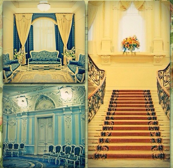 Красивый дворец бракосочетания на Фурштатской. Фото с сайта http://vk.com