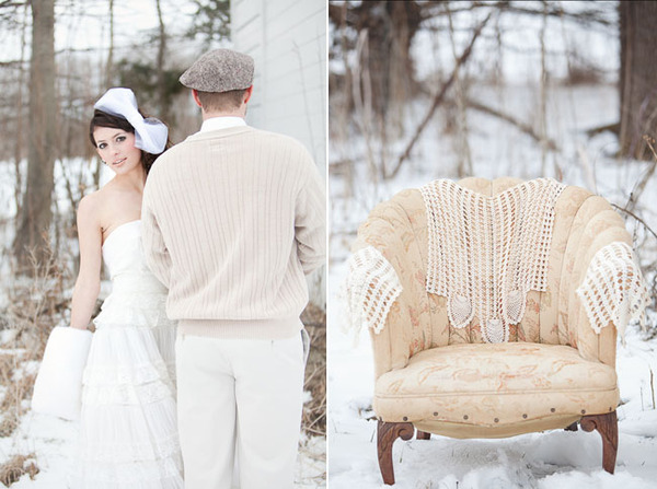 Свадьба зимой — под белым покрывалом нежных чувств. Фото с сайта www.sb-photo.ru