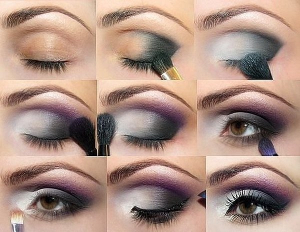 Как сделать вечерний макияж самостоятельно. Фото с сайта vk.com