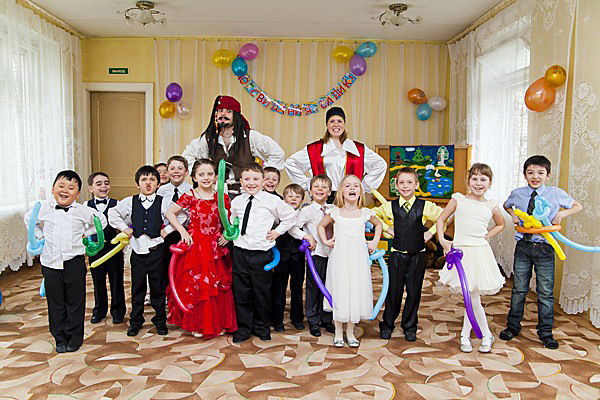 Пиратская тема особенно нравится детям, ведь это приключения, подвижные игры и веселье. Фото с сайта lion-king.ru