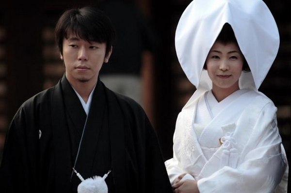 Необычное японское торжество — традиционная свадьба. Фото с сайта japan-his.ru