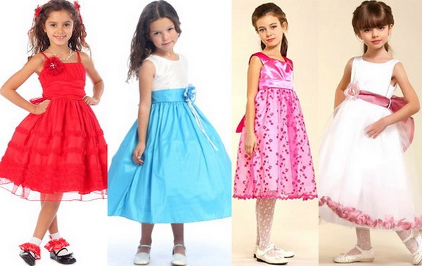 Для маленьких модниц — разнообразие фасонов. Фото с сайта fammeo.ru