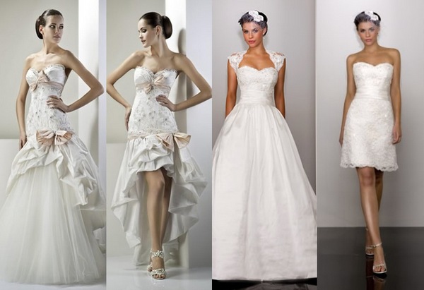 Платья-трансформеры — отличный вариант для торжества. Фото с сайта wedding-madness.ru