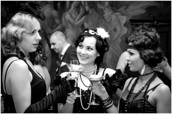 Перенестись на 100 лет назад — вечеринка в стиле Гэтсби. Фото с сайта lilu.ws 
