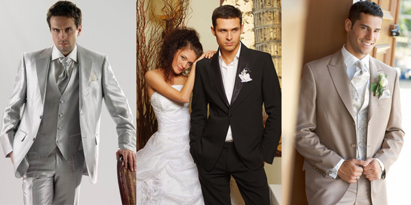 Важно, чтобы костюм подходил по стилю к платью невесты. Фото с сайта http://wedding-diary.ru/